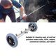 thumbnail image 4 of Limpiador De Lavadora A Presión Para Tren De Rodaje, Limpiador De Superficies, Accesorio Para Lavadora A Presión Eléctrica, 16 Pulgadas, 4000 PSI, Escoba De Agua Para Lavado De, 4 of 7