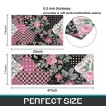thumbnail image 7 of Pioneer Flower Floral Print Pattern Kitchen Rugs Sets Of 2,Anti Fatigue Kitchen Mat Rugs Non Slip Washable,Decorative Kitchen Floor Mats for Kitchen,Sink,Laundry,17"x30"+17"x47", 7 of 7