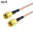 thumbnail image 3 of Cable adaptador con conector SMA macho a hembra, cable de extensión de antena, cable RF 0-6G, cable RG316, 3 of 5