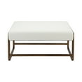 thumbnail image 5 of Shatana Home Cole Coffee Table in Brass with Ivory Boucle, 5 of 11