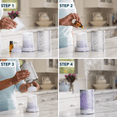 thumbnail image 4 of Airome 100 mL Ultrasonic Essential Oil Diffuser, Silverleaf, 4 of 4