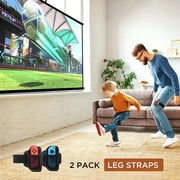 2024 Switch Sports Accessories Bundle for Nintendo Switch Sports, 10 in 1 Family Sports Game Accessories for Switch, Leg Strap, Golf Clubs, Sword, Bowling Grip, Tennis Rackets