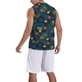thumbnail image 2 of Naloa Hawaiian Style Basketball Jersey Reversible Men's Mesh Athletic Sports Shirts Training Practice S-4XLSmall, 2 of 6