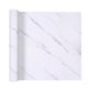 thumbnail image 1 of Papel de contacto de mármol,Papel de contacto de mármol Papel de contacto autoadhesivo blanco para restauración de muebles de encimera Papel tapiz grueso Diseño fácil de usar, 1 of 8