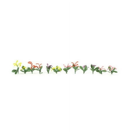 SP Whistle Stop MRCJTT95507 HO Petunias - Pack of 40