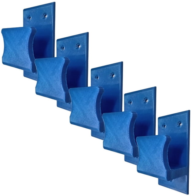 Gancho Organizador Ahorrar Espacio GanLuxyBlue 5 Pzs Grande 5x10cm Azul.