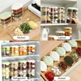 thumbnail image 4 of 3 Piece Stackable Kitchen Storage Box Set Seasoning Condiment Jars Containers with Airtight Lids for Flour Spices Tea Coffee Sugar Food Organization Counter Tops Cabinet Space Saving Design, 4 of 9