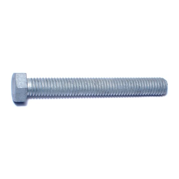 1/2"-13 x 4" Hot Dip Galvanized Steel Coarse Thread Hex Cap Screws CSHS-523