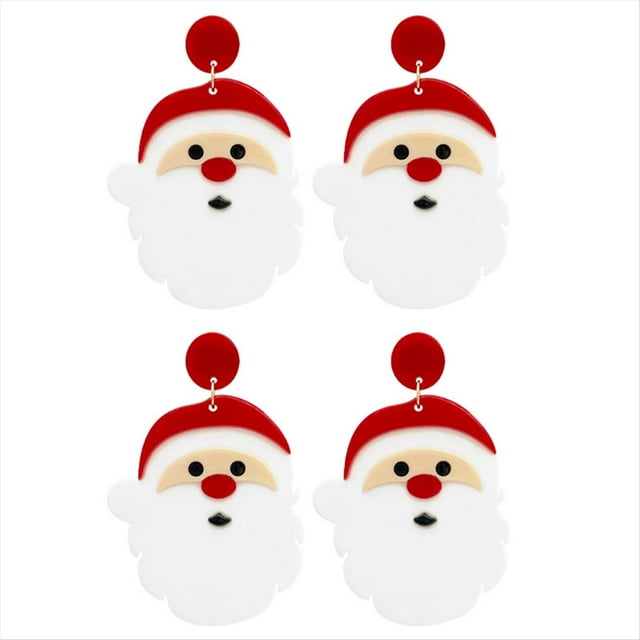 Pendientes con Personalidad Exagerada y Navideño, Pendientes Dulces de Papá , Pendientes Lindos
