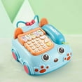 thumbnail image 4 of Noehoiugi Musical Light Up Telephone Toy, Educational Keyboard With Sounds For Ages 0-6 Months And 1+ Years, Infant Development Toy, 4 of 9