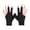 Black, variant on FEISHENTT Three Finger Breathable Dispensing Gloves for Enhanced Athletic Performance and Dexterity