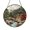 Acrylic 3.5 Inch, variant on Asian Garden Landscape Stained Glass Suncatcher Window Hanging Peaceful Zen Nature Decor