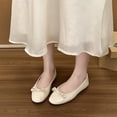 thumbnail image 6 of Women's Ballet Flats Business Office Work Dress Shoes Comfortable Dressy Flats for Walking Women's Round Toe Bow Dressy Flats Shoes, 6 of 9