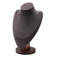 thumbnail image 5 of Segolike Necklace Holder Jewelry Display Bust Stand Accessories Pendant Chain Organizer Storage for Countertop Fair Presentation Store Deep Gray M, 5 of 8