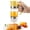 White, variant on Glass Honey Dispenser,10 OZ Honey Pot with Handle,No Drip Honey Container Jar,Maple Syrup Dispenser,Ideal for Honey and Syrup,White base