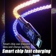 TRAHOOLight Up Phone Charger Cord, Multi LED Charging Cable RGB
