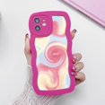 thumbnail image 3 of Funda Love Heart Curly Wave para iPhone 15 Fundas iPhone 11 12 13 14 16 Pro Max 7 8 Plus SE X XR XS Funda suave a prueba de golpes, 3 of 5