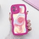 thumbnail image 3 of Funda Love Heart Curly Wave para iPhone 15 Fundas iPhone 11 12 13 14 16 Pro Max 7 8 Plus SE X XR XS Funda suave a prueba de golpes, 3 of 5