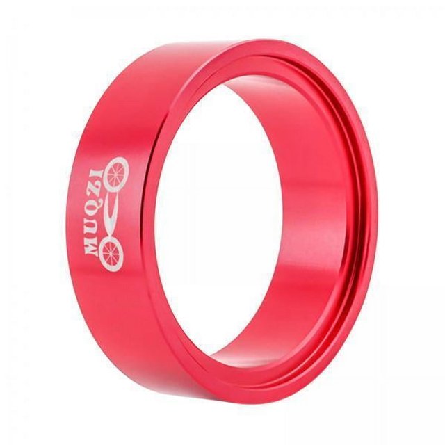 5xBike Adaptador De Tubo Cónico Auriculares Piñón Fijo Bicicleta 55 A 44MM Rojo