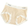 thumbnail image 2 of Women's Underwear Briefs Nylon Seamless Polka Comfortable Body Breathable Underwear Lace Briefs, 2 of 3