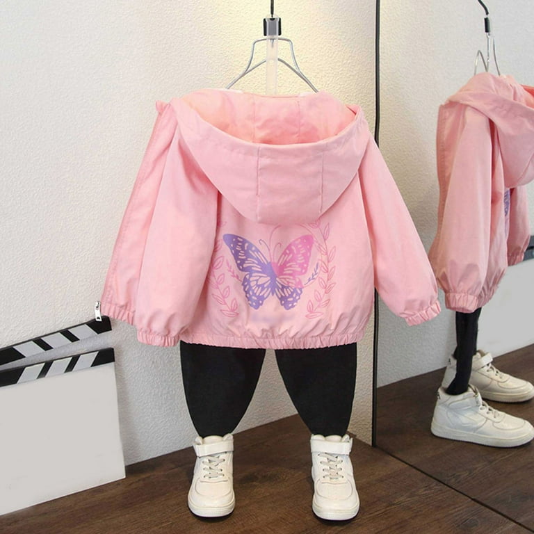 Gelikeya Girls Jacketkids Leather Jacket Jean Jacket for Girls