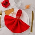 thumbnail image 5 of Valentine's Day Heart Napkin Ring for Table Setting, Decorative Napkin Holder Accessory for Holiday Dining, Home Kitchen Use and Everyday Tableware, 5 of 6