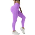 thumbnail image 2 of Anti Cellulite Leggings for Women Full Length Buttery Soft Yoga Pants Sculpting Yoga Fitness Pants Tummy Control Compression Pants Resistance Band Leggings Butt Lift Booty Workout Tights XS, 2 of 5