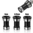 thumbnail image 4 of High Precision Trimmer Collet Adapter 6mm 1/4 8mm Router Bit Collet Chuck Clamping Adapter for Engraving Trimming Machine Elect, 4 of 5