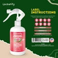 thumbnail image 4 of Locsanity Daily Moisturizing Refreshing Spray for Locs, Dreadlocks - Rose Water and Peppermint Hair Scalp Moisturizer, Dreadlock Spray - Natural Loc Care and Maintenance (12oz), 4 of 9