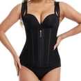 thumbnail image 3 of YUANxueke Womens Shapewear Waist Trainer Corset Tummy Control Waist Cincher Adjustable Strap Zipper Body Shaper, 3 of 7