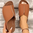 thumbnail image 3 of Sandalias ligeras elásticas con amortiguación de suela, sandalias de plataforma, cuñas para mujer, soporte ortopédico para arco, deslizamiento plano, 3 of 7