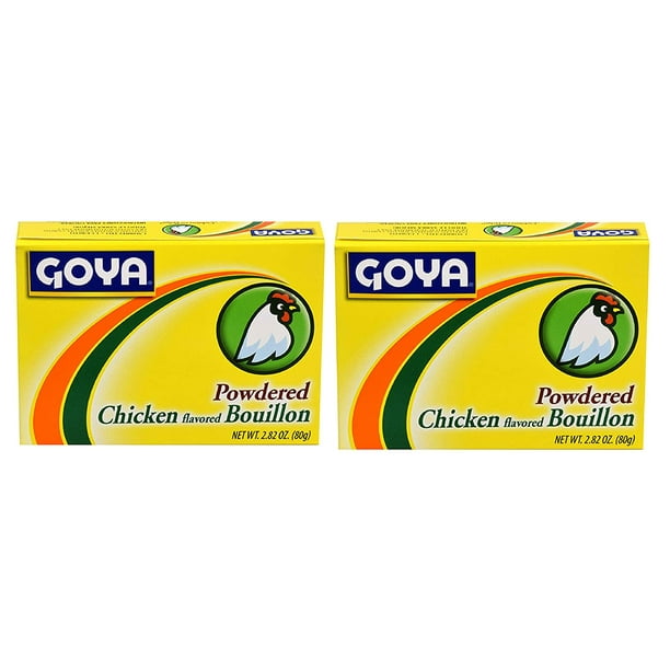 Goya Powdered Chicken Bouillon 2.82 oz (2 pack)
