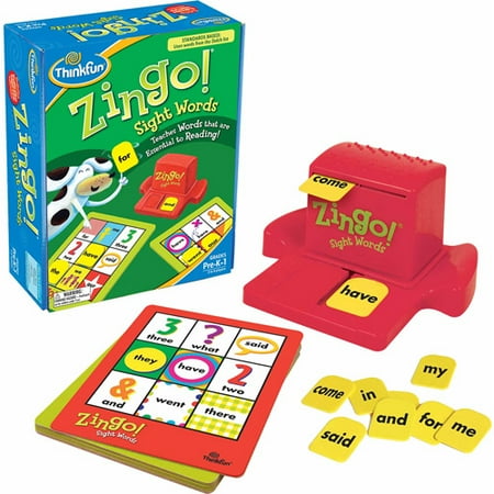 ThinkFun Zingo! Sight Words Game