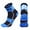 Blue, variant on Carevas Reflective Cycling Socks High-Visibility Breathable Athletic Socks Bike Riding Running Socks for Men and Women