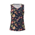 thumbnail image 4 of Easygdp Flower Women's Workout Tank Top, Running Top, Hiking Shirt, Quick-Dry for Running, Yoga, Hiking - Large, 4 of 9