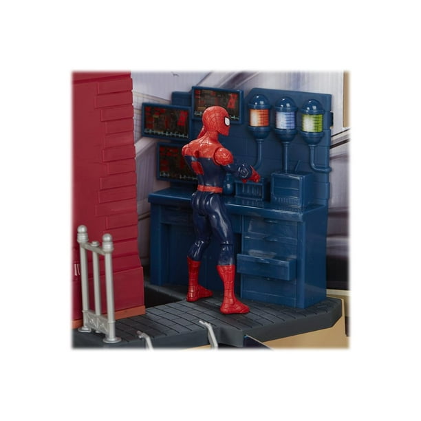 Spider man mega online city playset walmart