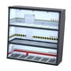 thumbnail image 2 of Vitrina de coche fundido a presión a escala 1/64, vitrina de garaje, decoración de mesa, protección y almacenamiento con luz, para coleccionistas de, 2 of 9