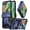 Metallic Blue, variant on Poetic Spartan Case for Moto Razr 2024/2025, [Kickstand][Hinge Protection], Full-Body Rugged Case with Kickstand, Metallic Gun Metal
