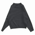 thumbnail image 4 of Womens Sweaters Fall Sweaters for Women Women's Oversized Knit Sweater Long Sleeve Casual Round Neck Pullover Soft Comfortable Loose Fit Tops Winter Fall Fashion, 4 of 4