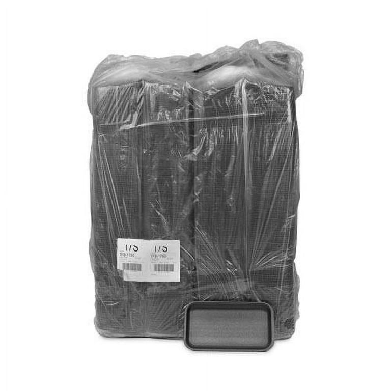 Meat Tray, #17S, 8.3 x 4.8 x 0.65, Black, Foam, 1,000/Carton Meat Tray, #17S, 8.3 x 4.8 x 0.65, Black, Foam, 1,000/Carton
