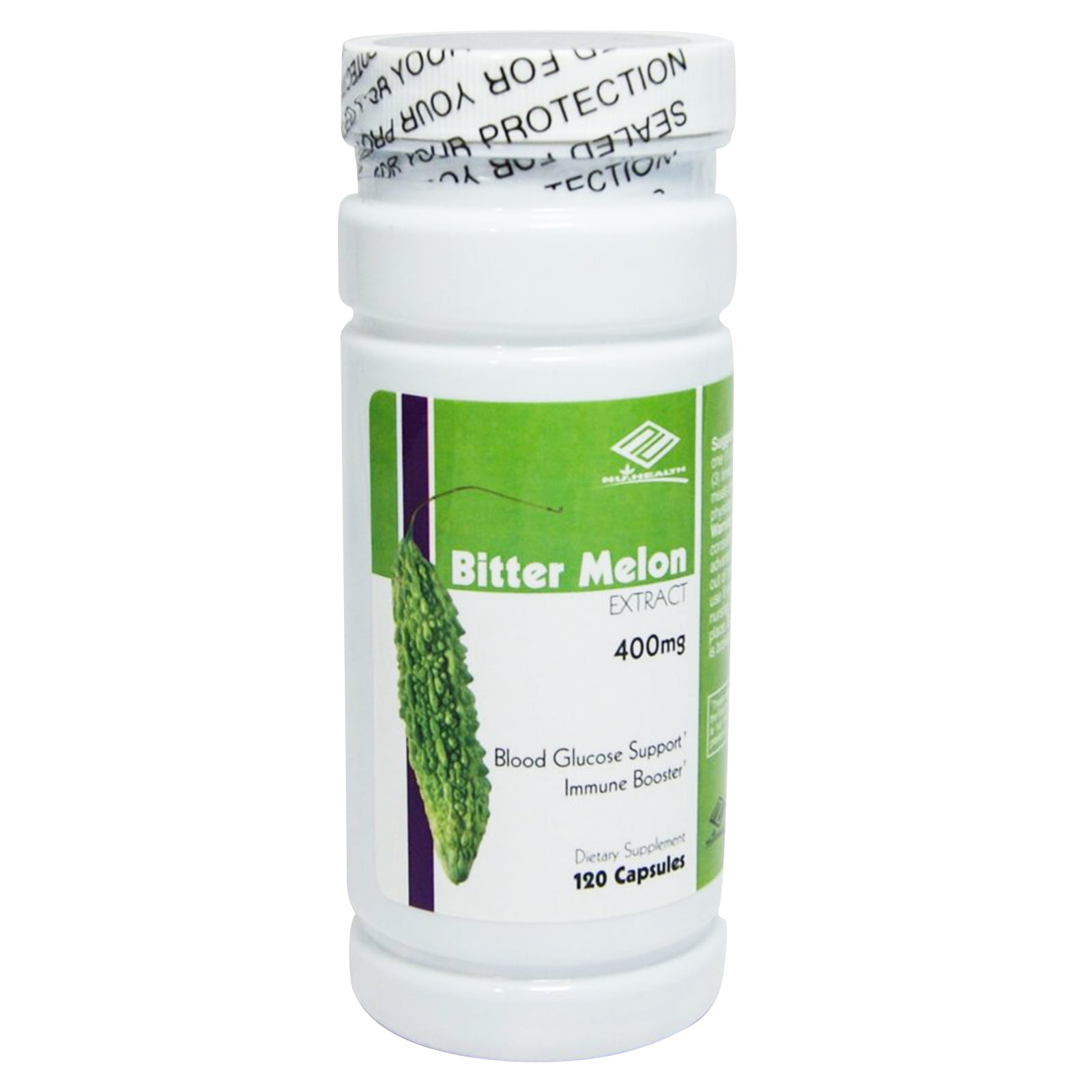 NuHealth Bitter Melon 400mg 120 Capsules