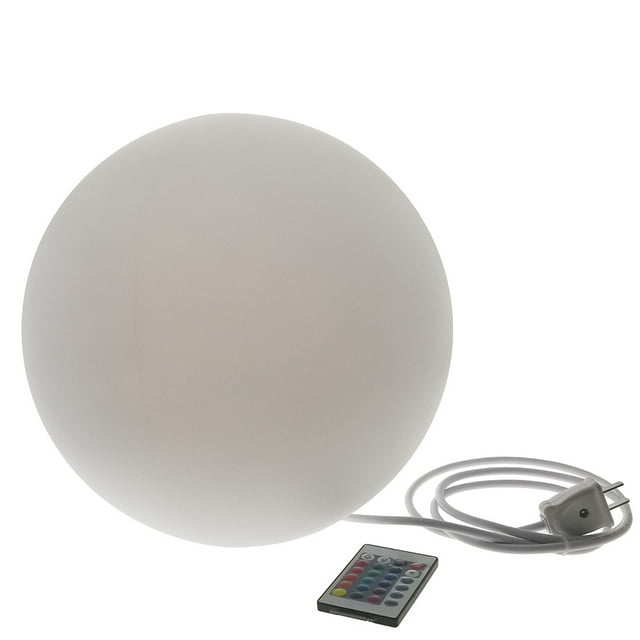 Modern Home Sphère Lumineuse LED de Luxe avec Télécommande Infrarouge - Filaire Direct 12 Pouces