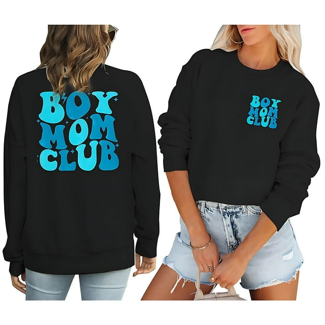 Mode Décontractée pour Femmes Couleur Unie Manches Longues Imprimé Lettre Col Rond Chandail à Capuchon Ensemble Chemise Athlétique Doublée Chandail en Molleton Habillé Femmes Veste de Survêtement Courte Chandail à Capuchon Grande Taille Fermeture à Glissière