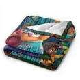 thumbnail image 2 of Encanto Blanket, Anime Throw Blanket For Couch Sofa Bed, Soft Cozy Lightweight Warm Flannel Blanket, Home Decor, Anime Gifts For Boys Girls Kids Teens, 2 of 9
