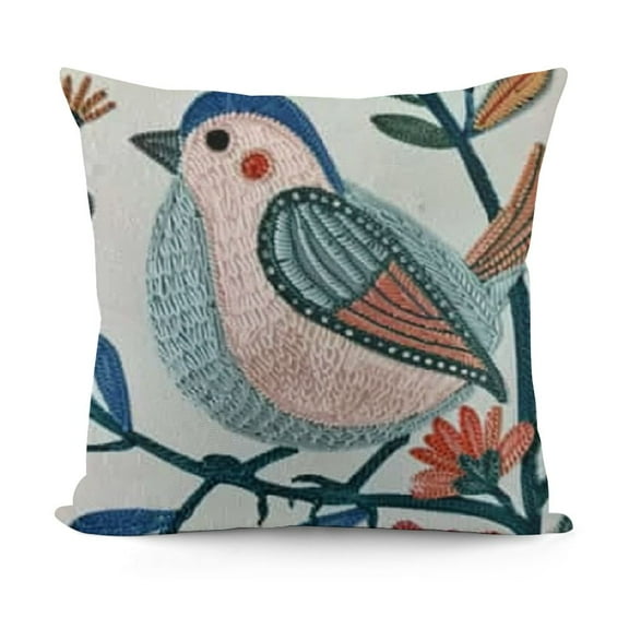 SHANXI Print Cute Bird  Throw Pillow Covers, Decorative Pillowcase, Covers, Lumbar Pillow for 12x12in