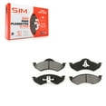 thumbnail image 1 of SIM Front Semi-Metallic Disc Brake Pads SIM-746 for Car Dodge Dakota Durango, 1 of 8