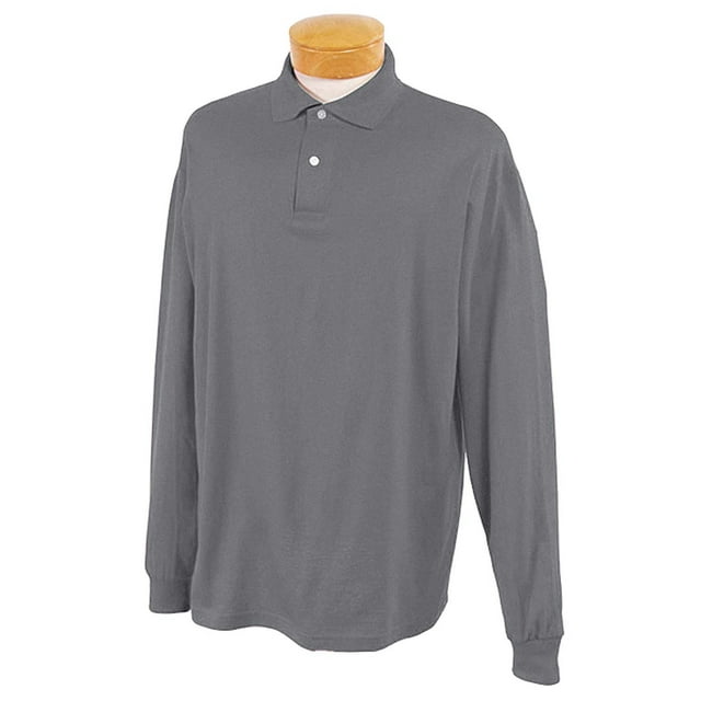 Jerzees Polo à Manches Longues pour Adulte 5.6 oz. SpotShield - 437ML