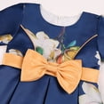 thumbnail image 3 of Girls Pageant Party Dresses Kid Floral Print Formal Dress For 2-10Y, 3 of 7