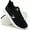 Black, variant on Ecetana Walking Shoes for Women Casual Sneakers Breathable Athletic Tennis Sneakers