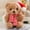 B, variant on Byujiro Christmas Teddy Bear Plush Ornament Holiday Decor & Gift for Kids, Boys & Girls, Xmas Stocking Stuffer
